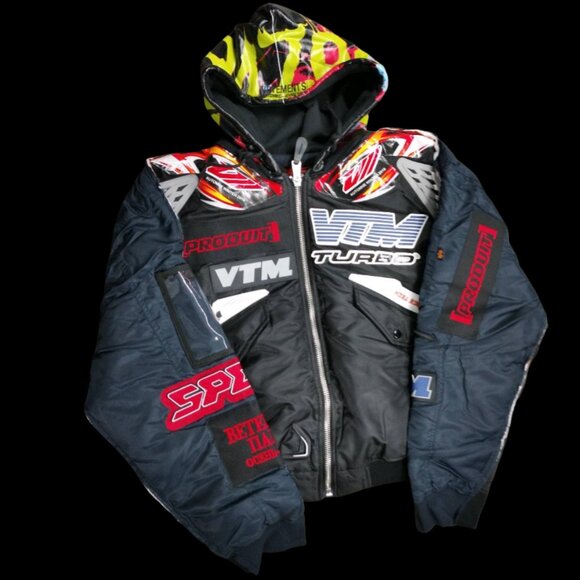 VETEMENTS Racing Bomber Jacket - Picture 2 of 4